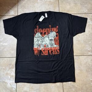 Sleeping With Sirens Crying Angel T-Shirt Size 2XL New With Tags